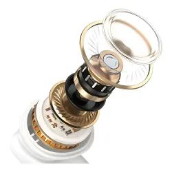 Słuchawki bezprzewodowe USAMS ID25 Series TWS Douszne Bluetooth 5.3 Niebieski