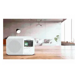 Radioodbiornik Kenwood CR-M30DAB-W Radio FM DAB+ Bluetooth Biały