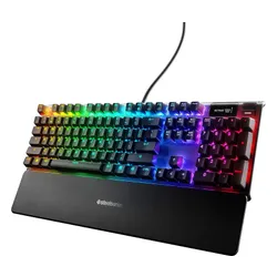 Klawiatura mechaniczna SteelSeries Apex 7 Blue Switch Czarny