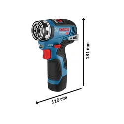 Bosch GSR 12V-35 FC 12V Akülü Matkap 2 x Akü 2 Ah