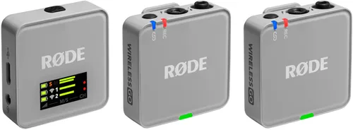 System bezprzewodowy RODE Wireless Go III Szary