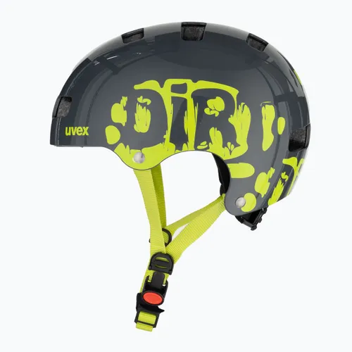 Kask dziecięcy UVEX Kid 3 dirtbike grey/lime