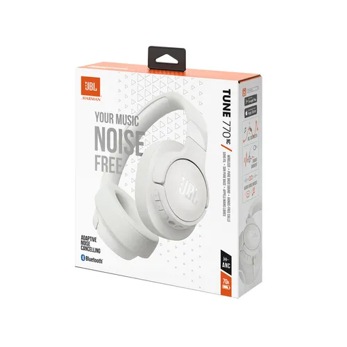 Беспроводные наушники JBL Tune 770nc Over-Ear Bluetooth 5.3 White