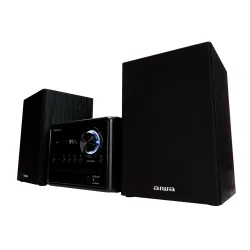 Wieża Aiwa MSBTU-300 20W Bluetooth Radio FM Czarny
