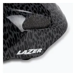 Kask rowerowy dziecięcy Lazer Nutz KinetiCore black leopard