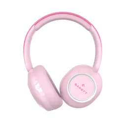 Słuchawki bezprzewodowe Garett Astro Wave ANC Nauszne Dla dzieci Bluetooth Różowy