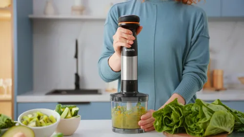 Blender MPM GoFree CMBL-01 180W Mini rozdrabniacz Końcówka do ubijania Końcówka do spieniania