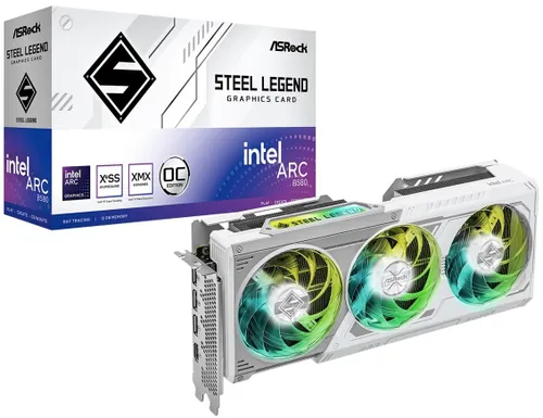 Karta graficzna ASROCK Arc B580 Steel Legend OC 12GB