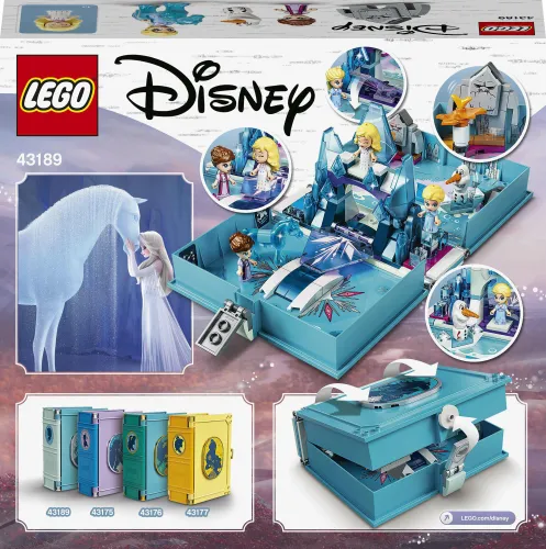 LEGO 43189 Disney Princess Książka z przygodami Elsy i Nokka