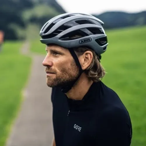 Kask rowerowy Abus AirBreaker żółty