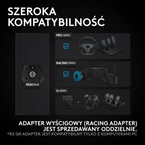 Kierownica LOGITECH RS50 (PC/Playstation)