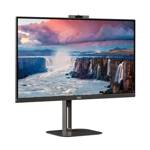 Monitor AOC Q27V5CW/BK z kamerą internetową 27" 2K IPS 75Hz 1ms