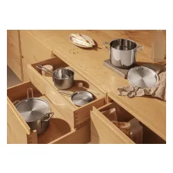 EVA TRIO 13 cm - pokrywka ze stali nierdzewnej