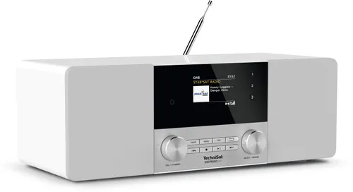 Radioodbiornik TechniSat DigitRadio 4C Radio FM DAB+ Bluetooth Biały