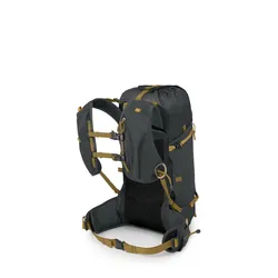 Plecak turystyczny Osprey Talon Velocity 20 - dark charcoal/tumblew yellow