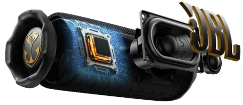 Głośnik mobilny JBL Flip 7 Tomorrowland Czarny