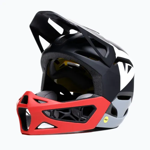 Kask rowerowy Dainese Linea 01 Mips Evo mono matt black/red/nardo grey