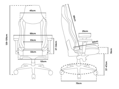 Fotel Arozzi Vernazza Soft Fabric Purple Gamingowy do 145kg Tkanina Fioletowy