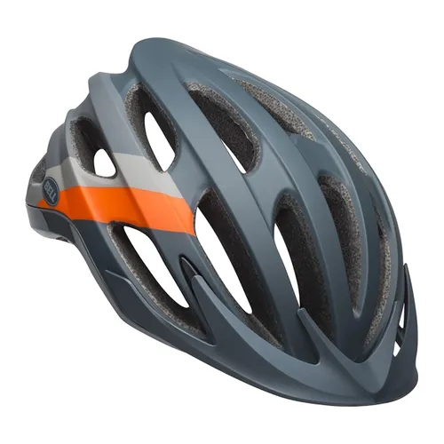 Kask rowerowy Bell Drifter matte gloss slate gray/orange