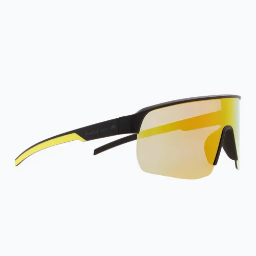 Okulary przeciwsłoneczne Red Bull SPECT Dakota black/brown with pink yellow mirror