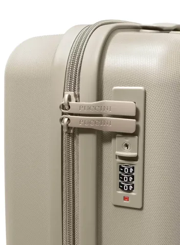 Walizka mała Puccini Turin - beżowy