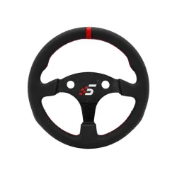 Kierownica Simagic P-330RK Skóra 33cm Obręcz kierownicy bez huba czarno-czerwony