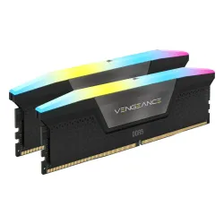 Pamięć RAM Corsair Vengeance RGB DDR5 32GB (2 x 16GB) 6400 CL36 Czarny