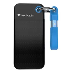 Dysk VERBATIM Pocket 512GB SSD Czarno-niebieski