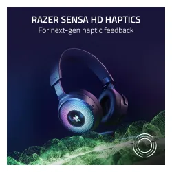 Słuchawki bezprzewodowe z mikrofonem Razer Kraken V4 Pro Nauszne Czarny