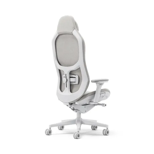 Fotel Fractal Design Refine Fabric Light Gamingowy do 125kg Tkanina Szary