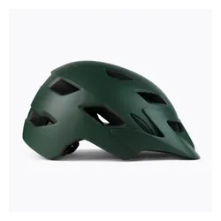 Kask rowerowy dziecięcy Bell Sidetrack Jr matte dark green orange