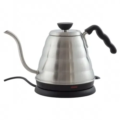 HARIO Buono Electric Kettle czarny 0,8 l - czajnik elektryczny bezprzewodowy ze stali nierdzewnej