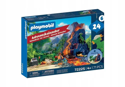 Kalendarz adwentowy: Wyprawa dinozaurów