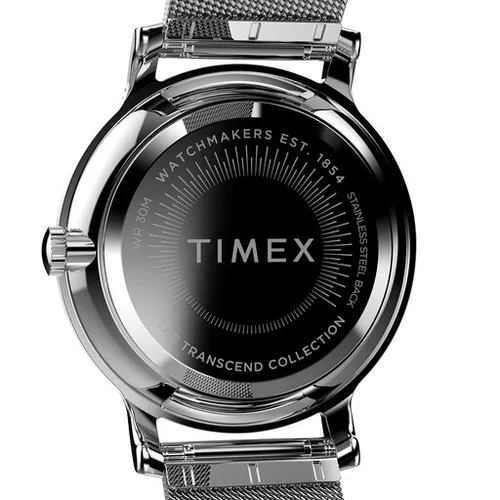 Часы Timex Transcend 34mm Mesh TW2V92900 Silver