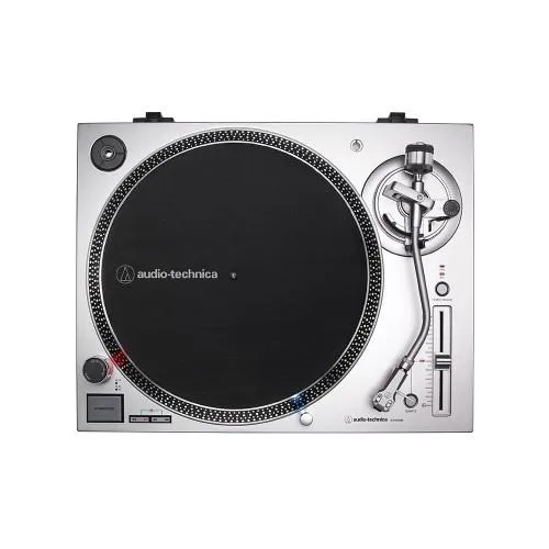 Виниловый проигрыватель Audio-Technica AT-LP120X (серебристый)