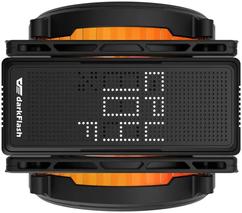 Chłodzenie CPU DARKFLASH Explore E400 Plus ARGB Czarny