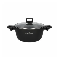 ZWIEGER Forte 2 l - garnek aluminiowy z pokrywką