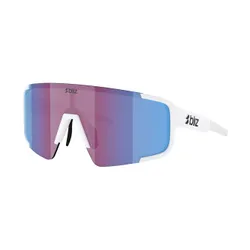 Okulary przeciwsłoneczne Bliz P003 Nano Optics Nordic Light matte white/begonia/violet blue multi