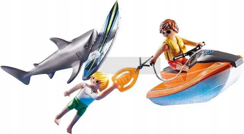 PLAYMOBIL Rescue Action 70489 Akcja ratunkowa atak rekina