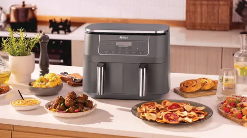Air fryer Frytkownica beztłuszczowa NINJA Dual Zone DZ300EU 7,6 l Szary