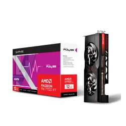 Karta graficzna Sapphire technology PULSE Radeon RX 7700 XT 12GB GDDR6 192bit FSR