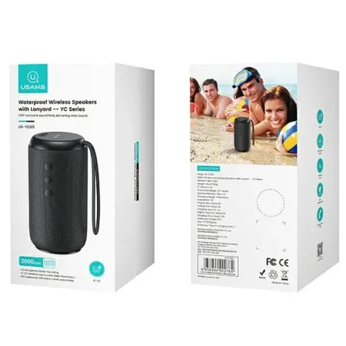 Głośnik Bluetooth USAMS YC Series 10W Czarny