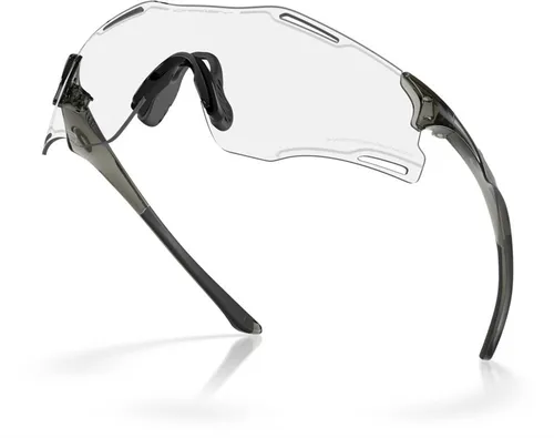 Okulary przeciwsłoneczne Oakley Cybr Dyno matte white/clear to black iridium photochromic