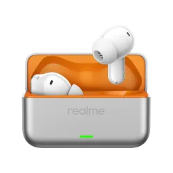 Słuchawki bezprzewodowe realme Buds T500 Pro Dokanałowe Bluetooth 6.1 Srebrno-biały