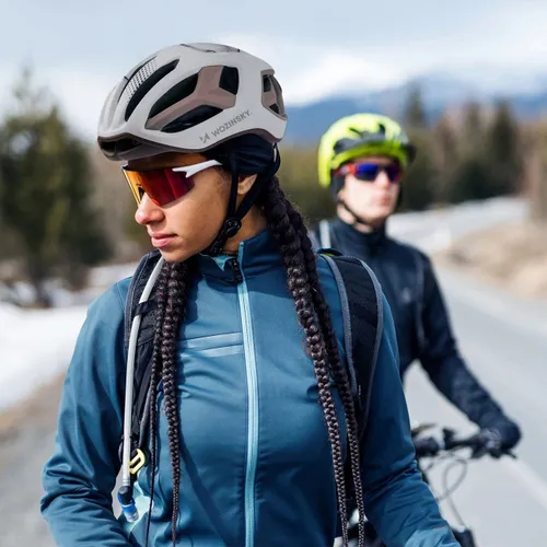 Kask rowerowy WOZINSKY HT-68T Biały Szosowy (rozmiar M)