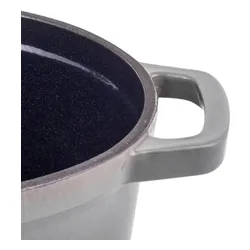 Garnek żeliwny VINTAGE CUISINE VC2P221GR20CP Szary Ombre 2.2L