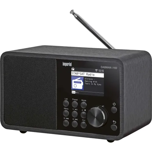 Radioodbiornik Imperial DABMAN i160 Radio FM DAB+ Internetowe Wi-Fi Bluetooth Czarny