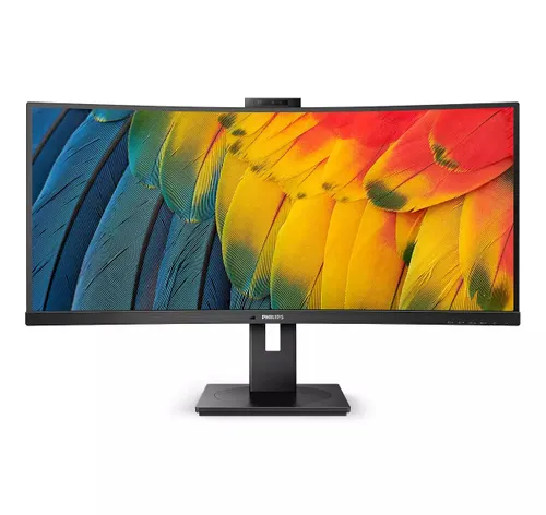 Monitor Philips 34B1U5600CH/00 z wysuwaną kamerą internetową 34" UWQHD VA 120Hz 4ms Zakrzywiony