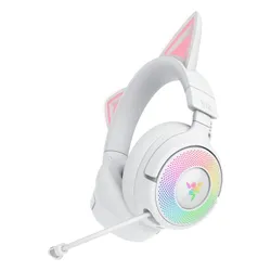 Słuchawki RAZER Kraken Kitty V3 Pro Biało-różowy