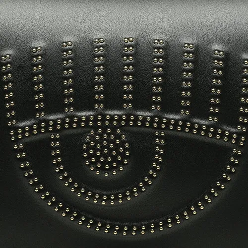 Chiara Ferragni Bag 74sb4ba3 899 Negru / 929 aur Ferragni